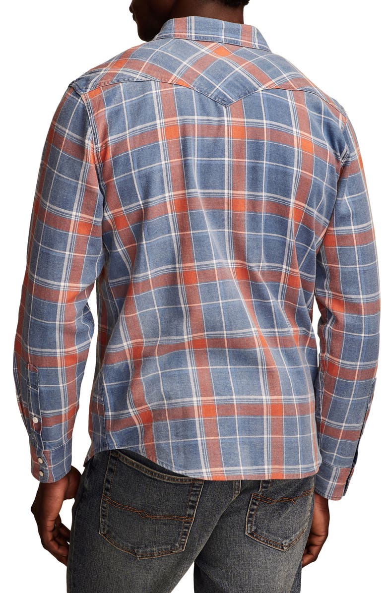 Lucky Brand Masa Plaid Snap-Up Shirt, Alternate, color, 