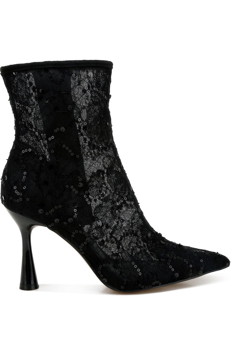 Rag & Co Samia Sequin Lace Boot, Alternate, color,