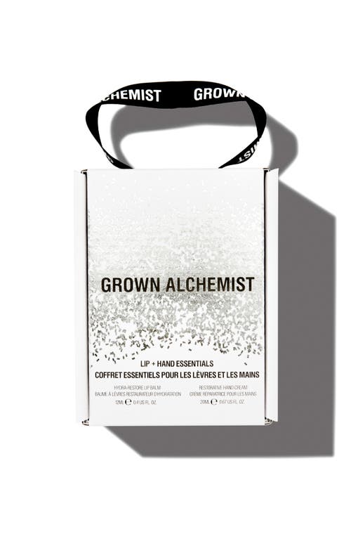 Grown Alchemist Lip + Hand Essentials $25 Value In Transparent