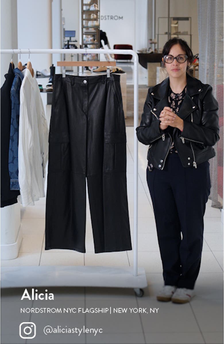 Leather Cargo Pants, sales video thumbnail
