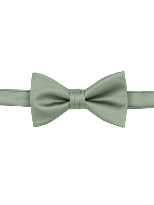Brooklyn Brigade Solid Satin Pre-tied Bow Tie