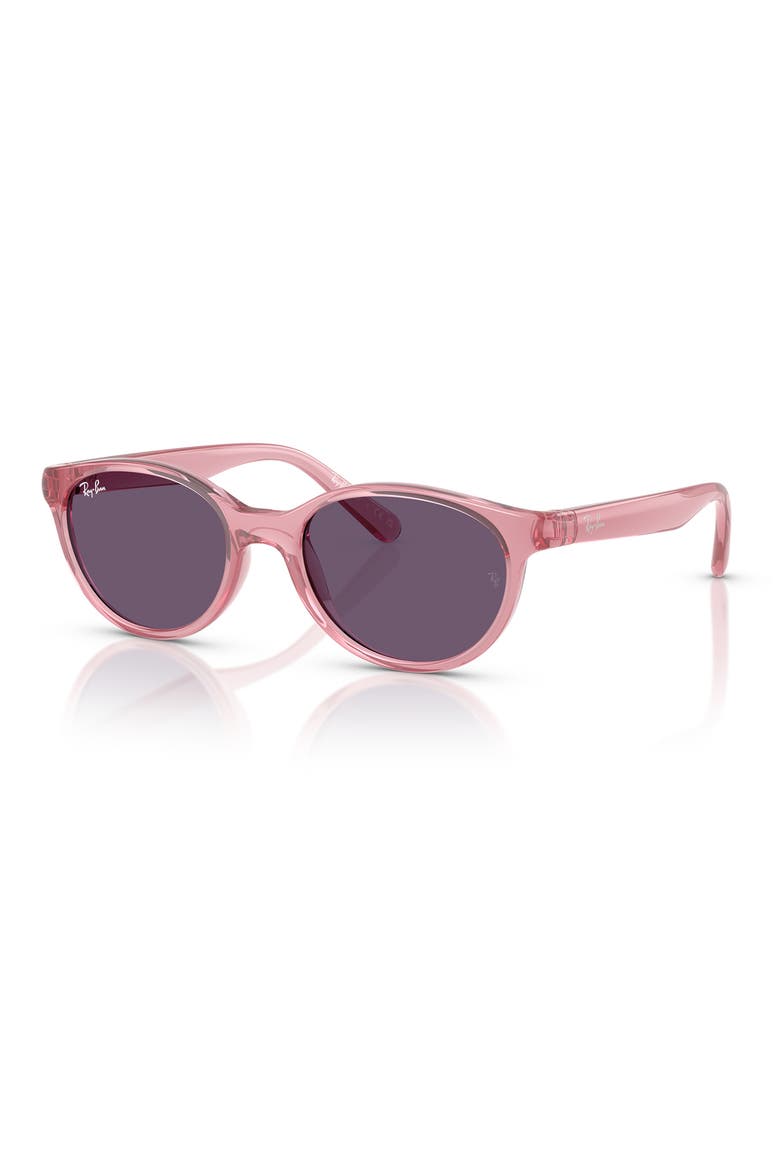 Kids' 45mm Oval Sunglasses, Alternate, color, TRANSITION PINK