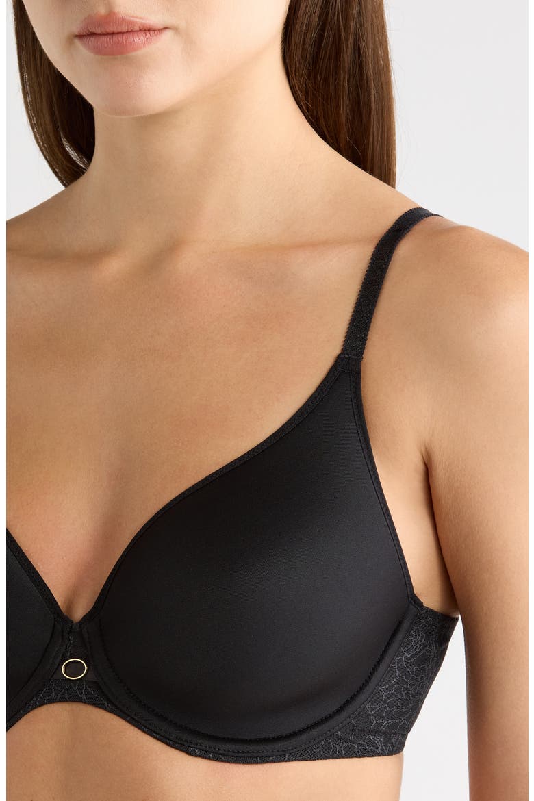 Belle Underwire Sexy Solution Plunge Bra, Alternate, color, BLACK