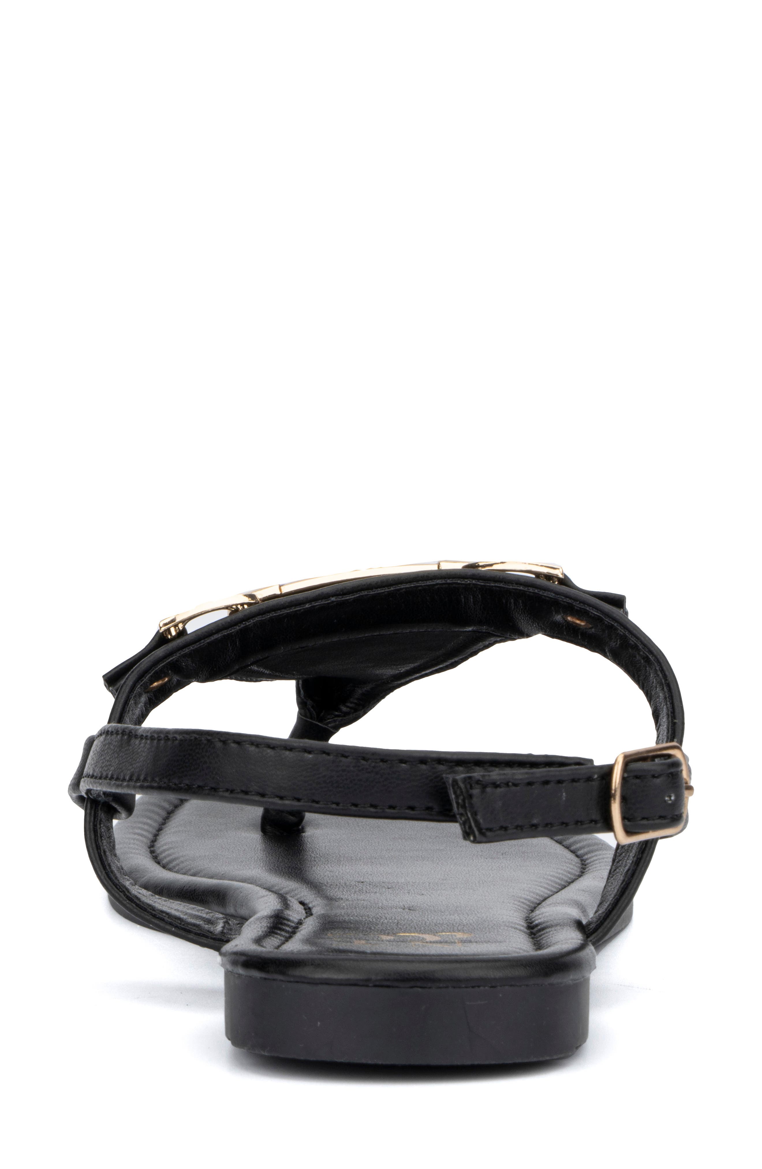 NEW YORK AND COMPANY Angelica Thong Sandal, Alternate, color, 