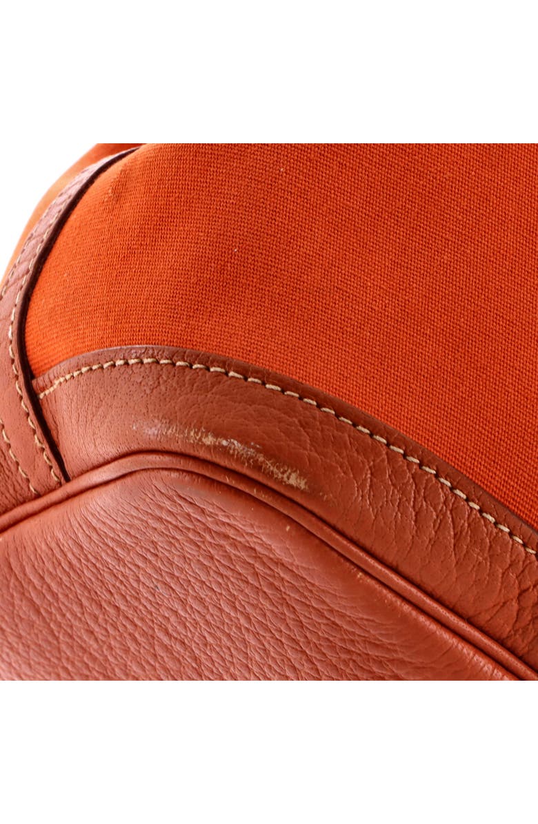 Pre-Owned Hermes Garden Party Tote Toile and Leather 30, Alternate, color, Potiron