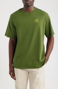MALBON Bermuda Trinity Cotton Graphic T-Shirt
