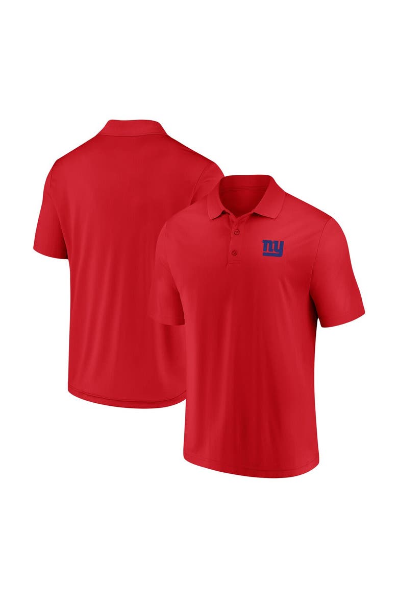 Men's Fanatics Branded Red New York Giants Component Polo, Main, color, Red