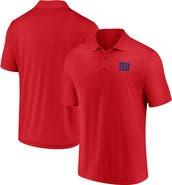 FANATICS Men's Fanatics Branded Red New York Giants Component Polo