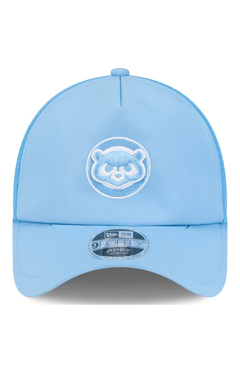 New Era Men's New Era Light Blue Chicago Cubs 2026 Batting Practice Alternate Apex 9FORTY Adjustable Hat, Alternate, color, Light Blue