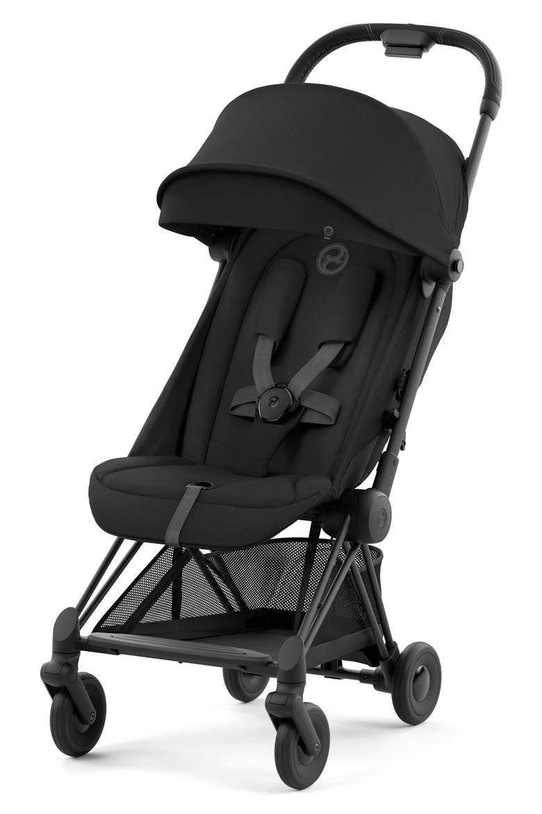 COYA Compact Lightweight Travel Stroller, Main, color, SEPIA BLACK