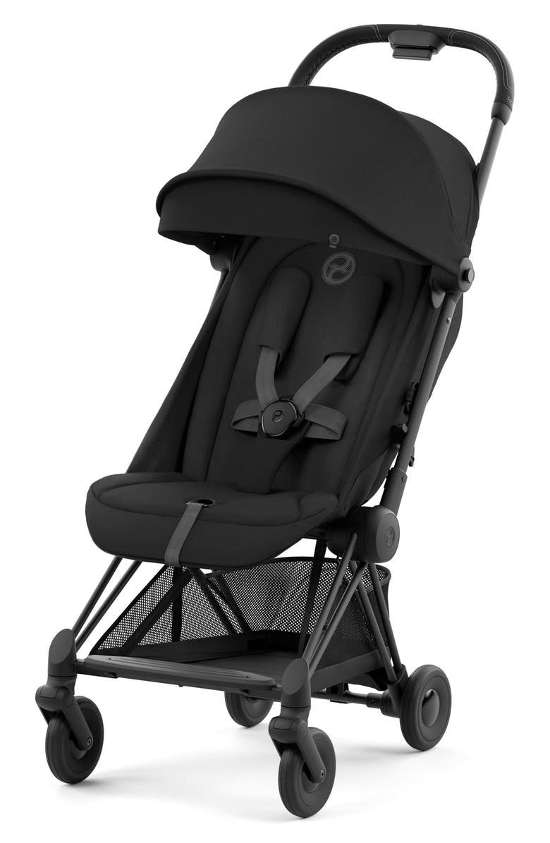 CYBEX COYA Compact Lightweight Travel Stroller, Main, color, Sepia Black