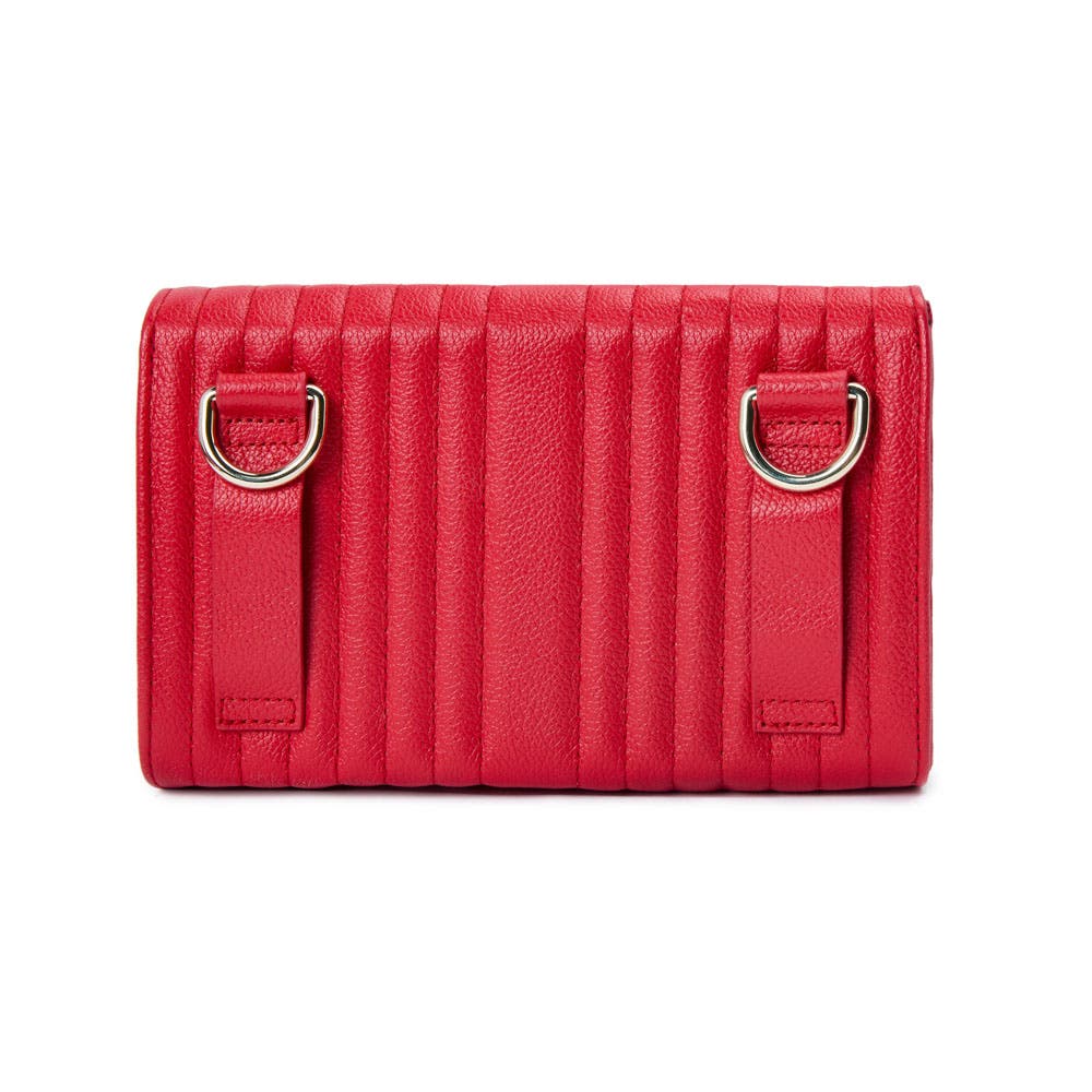 Mimi Crossbody Bag with Wristlet, Alternate, color, Red