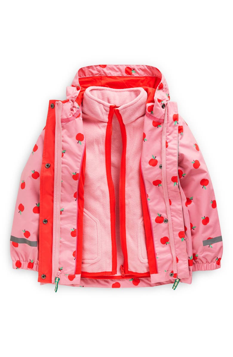 Mini Boden Kids' 3-in-1 Waterproof Jacket, Alternate, color, 
