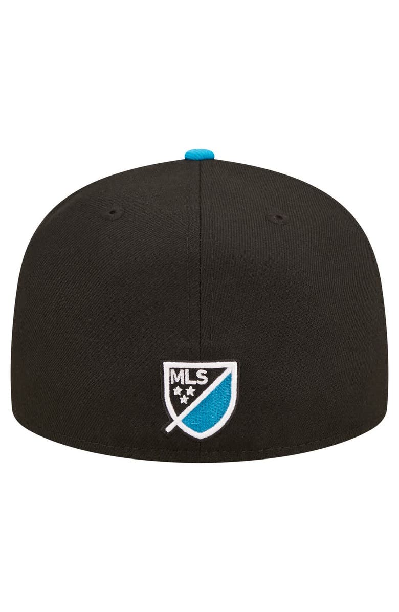 New Era Men's New Era Black Charlotte FC Element Tech Pack 59FIFTY Fitted Hat, Alternate, color, Black