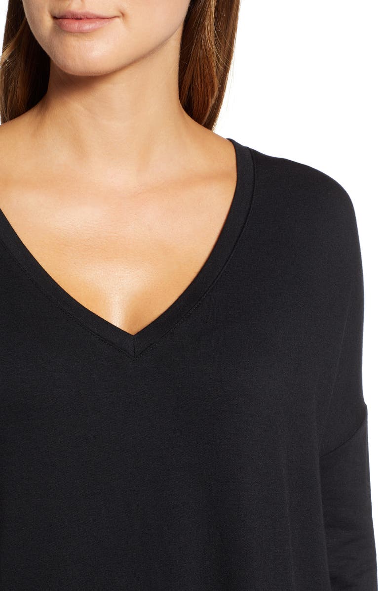 Lou & Grey Signaturesoft V-Neck Tunic Top, Alternate, color,