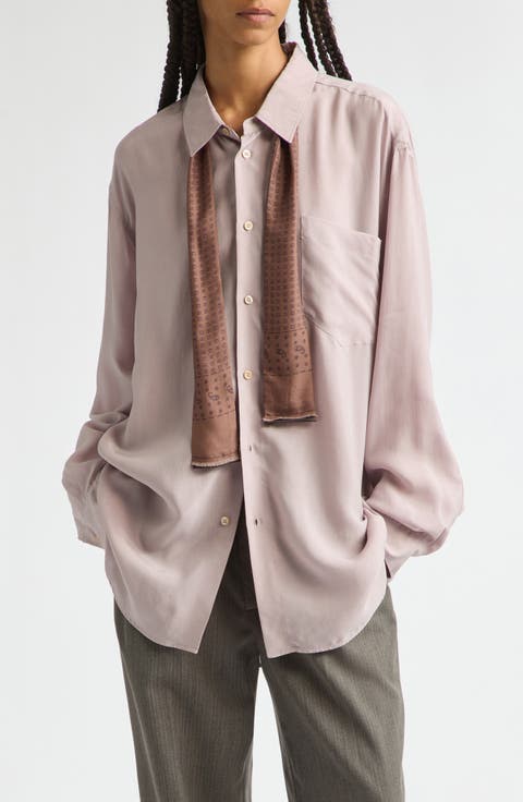 Regular Cupro Shirt