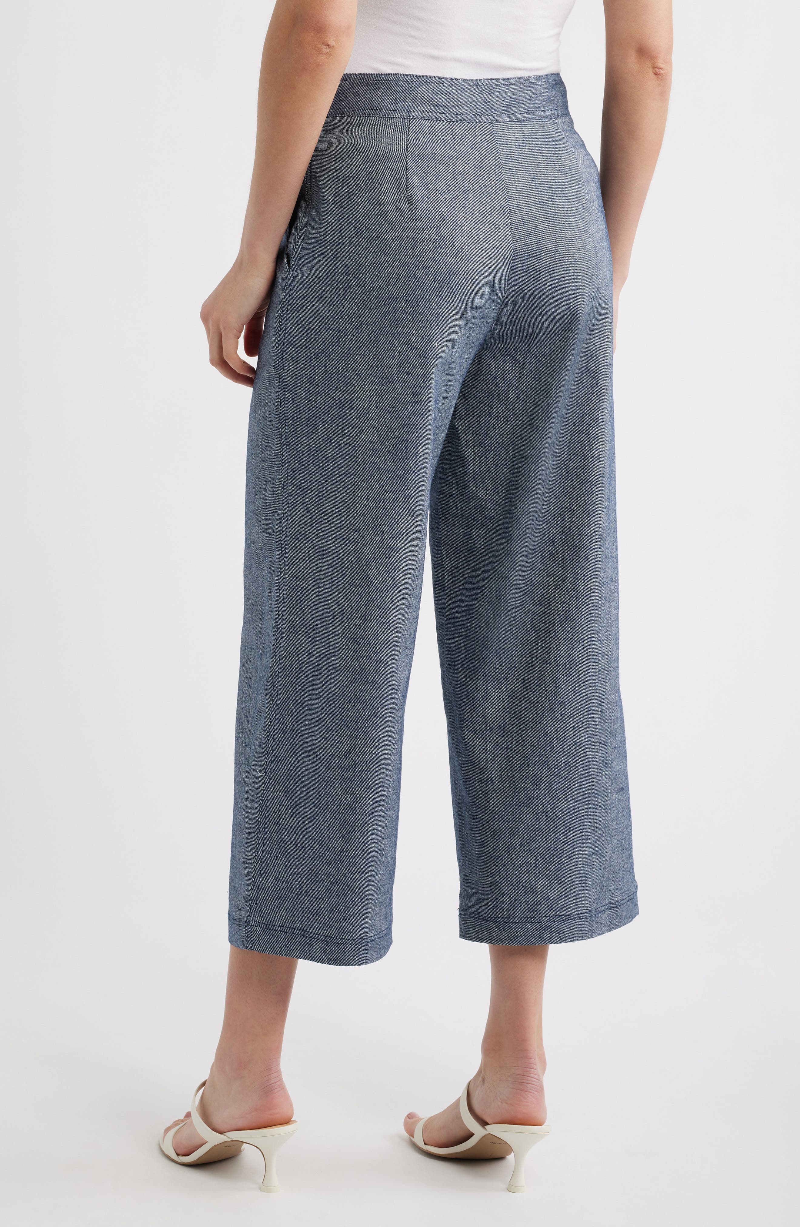 Cropped Straight Leg Pants - image 2