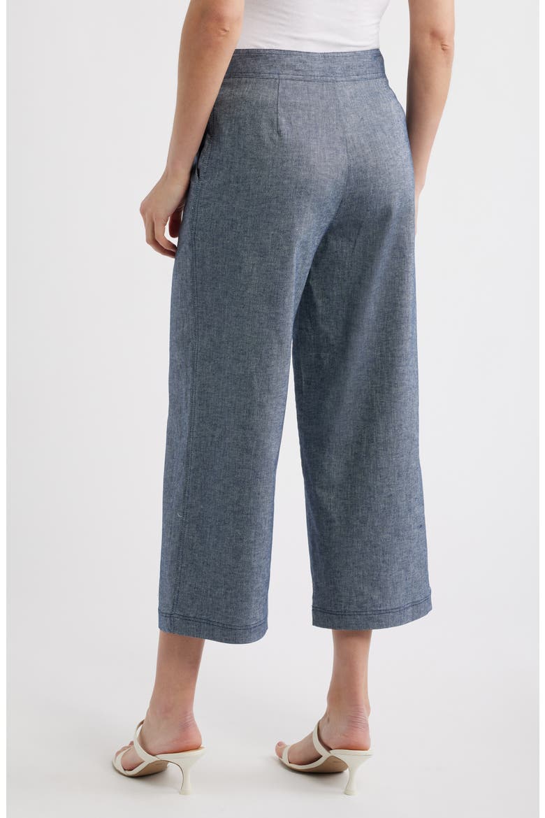 Cropped Straight Leg Pants, Alternate, color, INDIGO