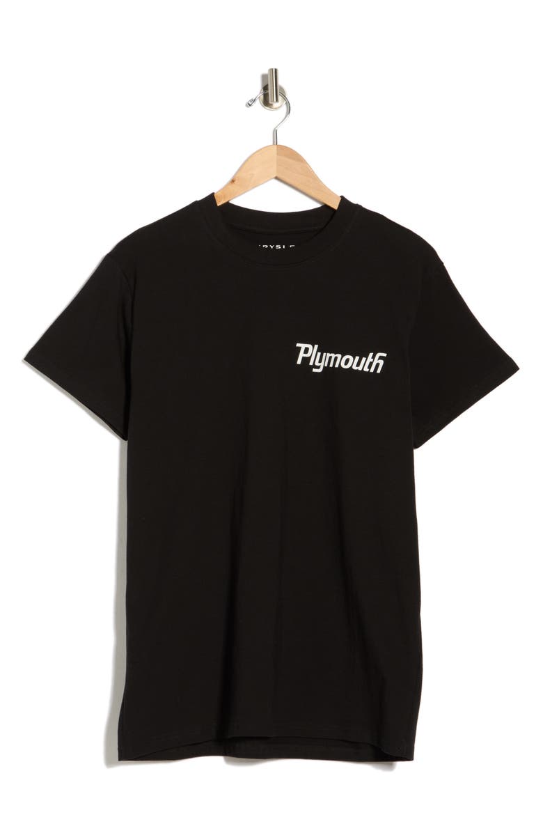 Philcos Chrysler Plymouth Boxy Tee, Alternate, color, Black