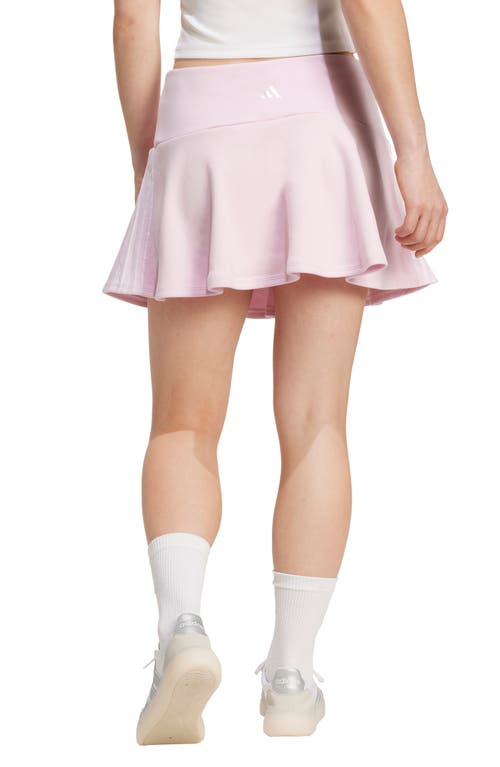 Adidas Originals Adidas 3-stripes French Terry Miniskirt In Neutral