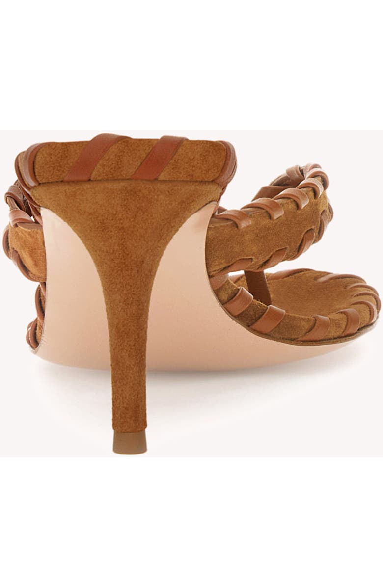 Gianvito Rossi Zaira Thong Sandal, Alternate, color, Light Brown Suede