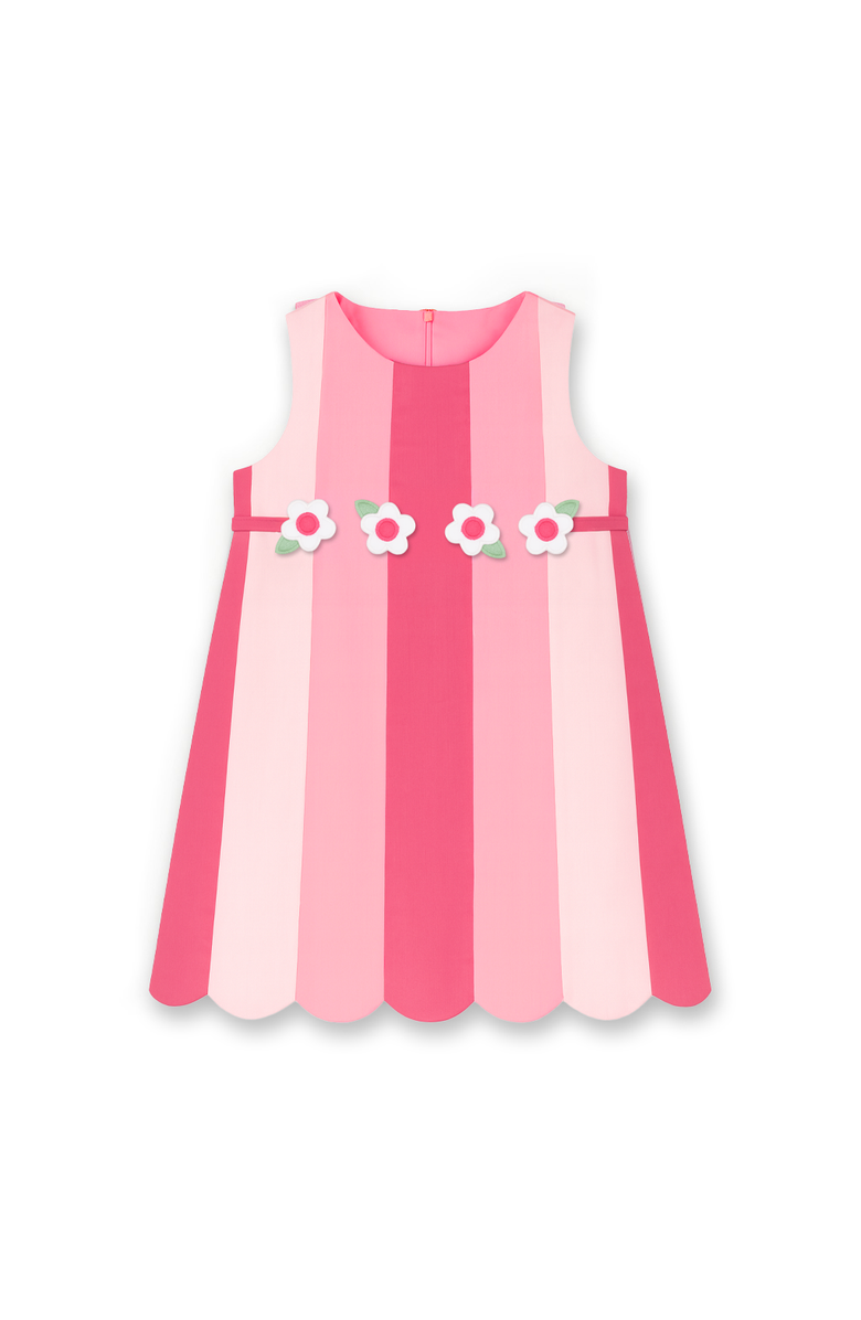 Florence Eiseman Poplin Panel Dress, Main, color, Pink