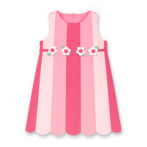 Poplin Panel Dress (Toddler, Little Kid, Big Kid)