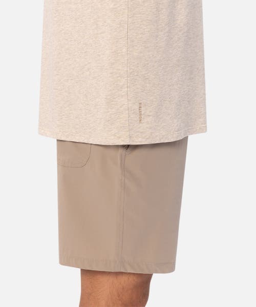 Industrie Australia The Freeman Athletic Tee In Wheat Marle