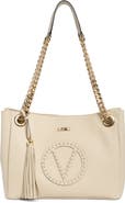 VALENTINO BY MARIO VALENTINO Luisa Rock Leather Tote Bag