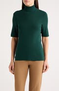 Anne Klein Turtleneck Rib Sweater