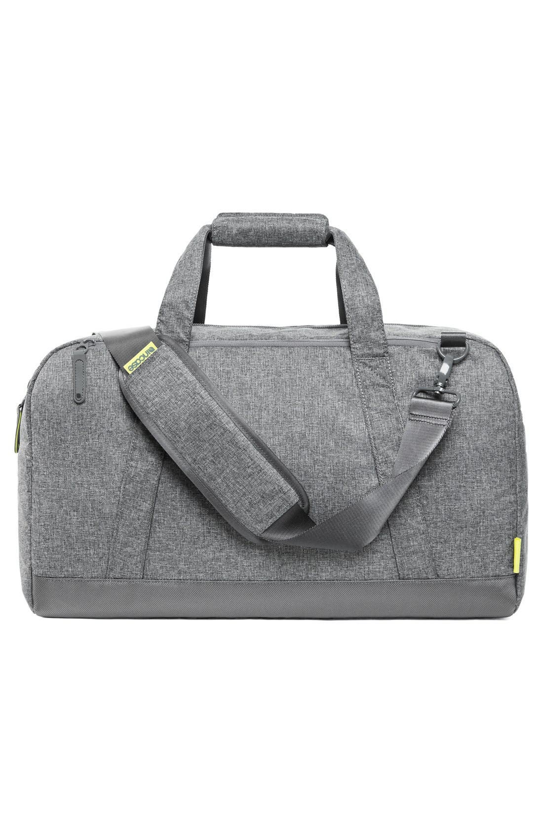 EO Duffle Bag, Alternate, color, HEATHER GREY