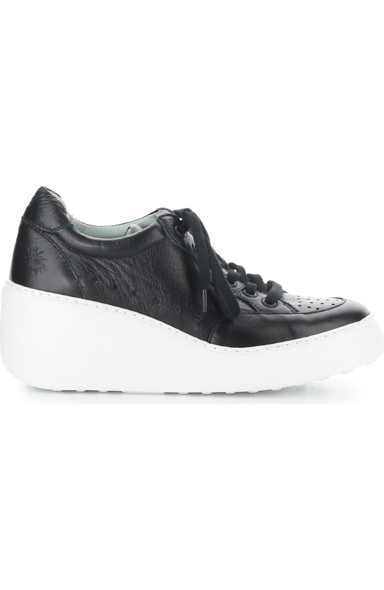 Fly London Derk Platform Wedge Sneaker, Alternate, color,