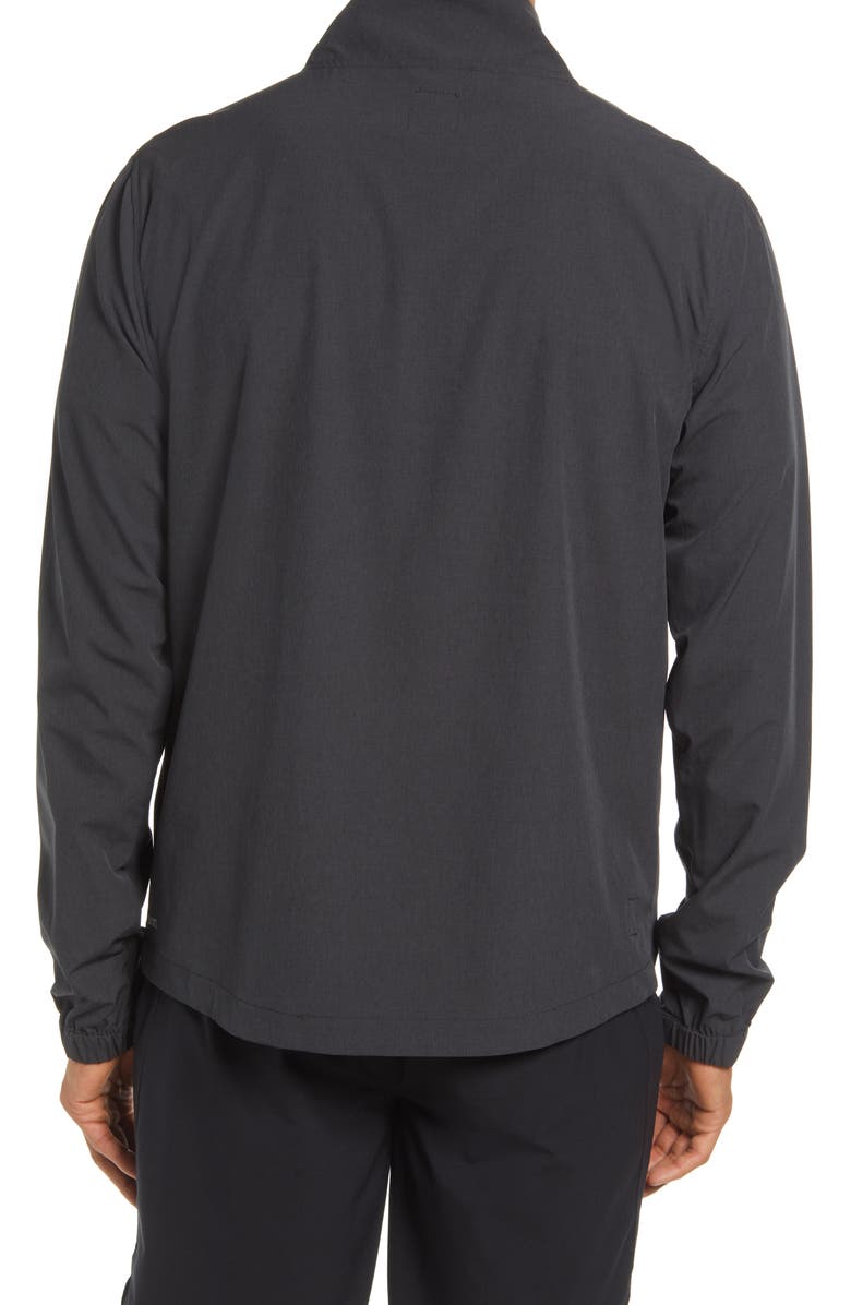 Vuori Venture Track Jacket, Alternate, color, Black Linen Texture