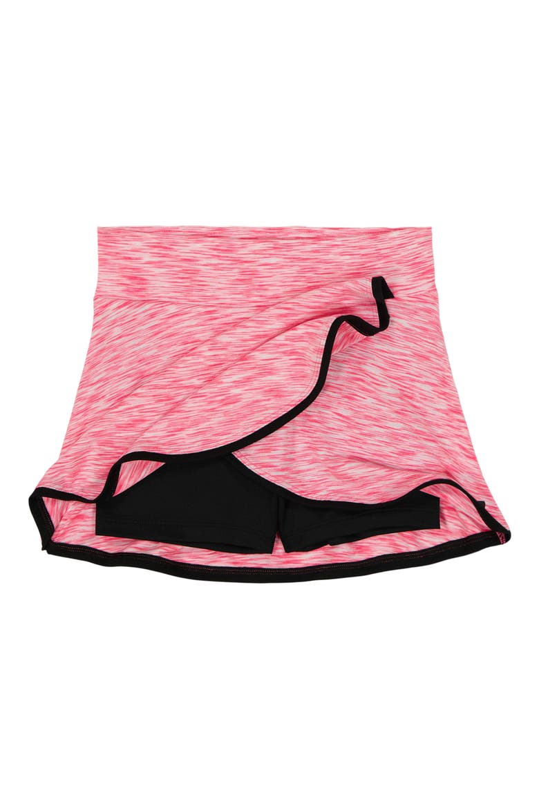 Kids' Graphic Tank & Wrap Skort Set, Alternate, color, BLACK