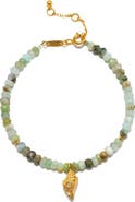 Satya Jewelry Nurtured by Love Opal Conch Shell Bracelet