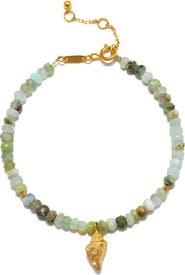 Satya Jewelry Nurtured by Love Opal Conch Shell Bracelet