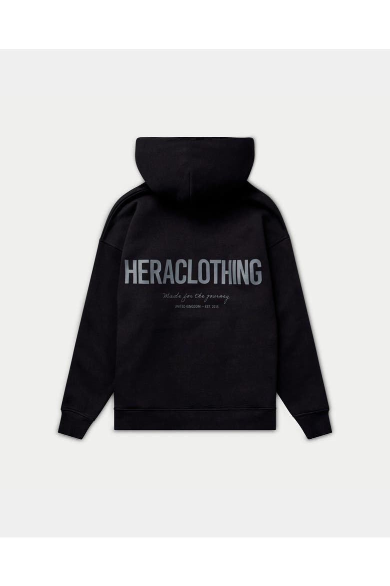 Club '15 Oversized Fit Hoodie, Alternate, color, Black