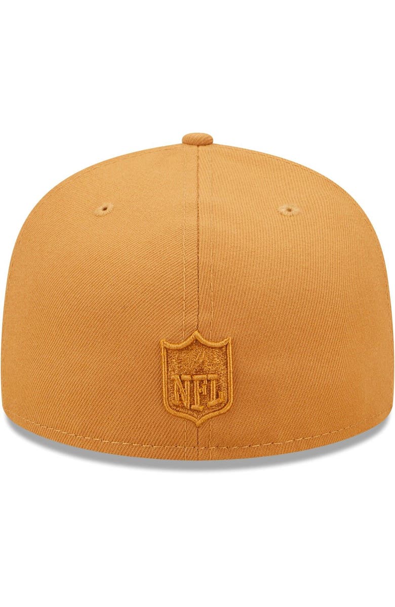 New Era Men's New Era Brown New York Giants Team Color Pack 59FIFTY Fitted Hat, Alternate, color, 