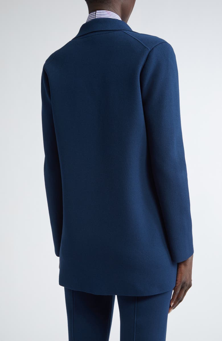 Lafayette 148 New York Knit Blazer, Alternate, color, Lido Blue