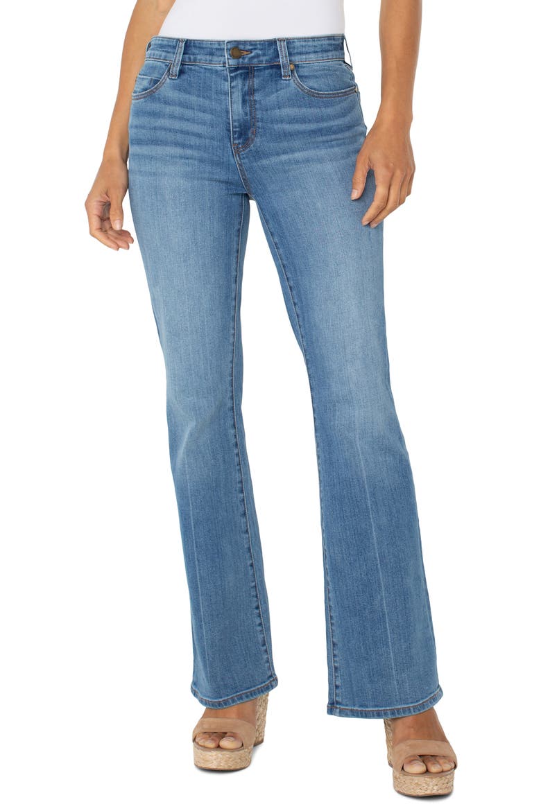 Lucy Mid Rise Bootcut Jeans, Alternate, color, CHAPARREL