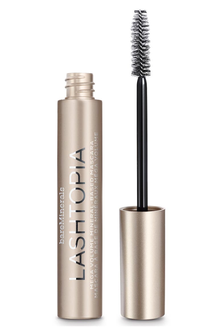 Lashtopia Mega Volume Mineral-Based Mascara, Main, color, BLACK