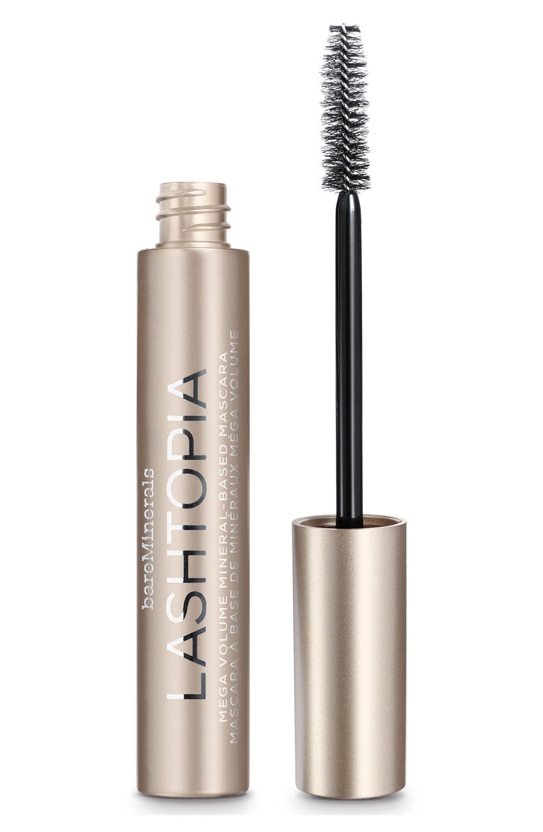 bareMinerals<sup>®</sup> Lashtopia Mega Volume Mineral-Based Mascara, Main, color, 