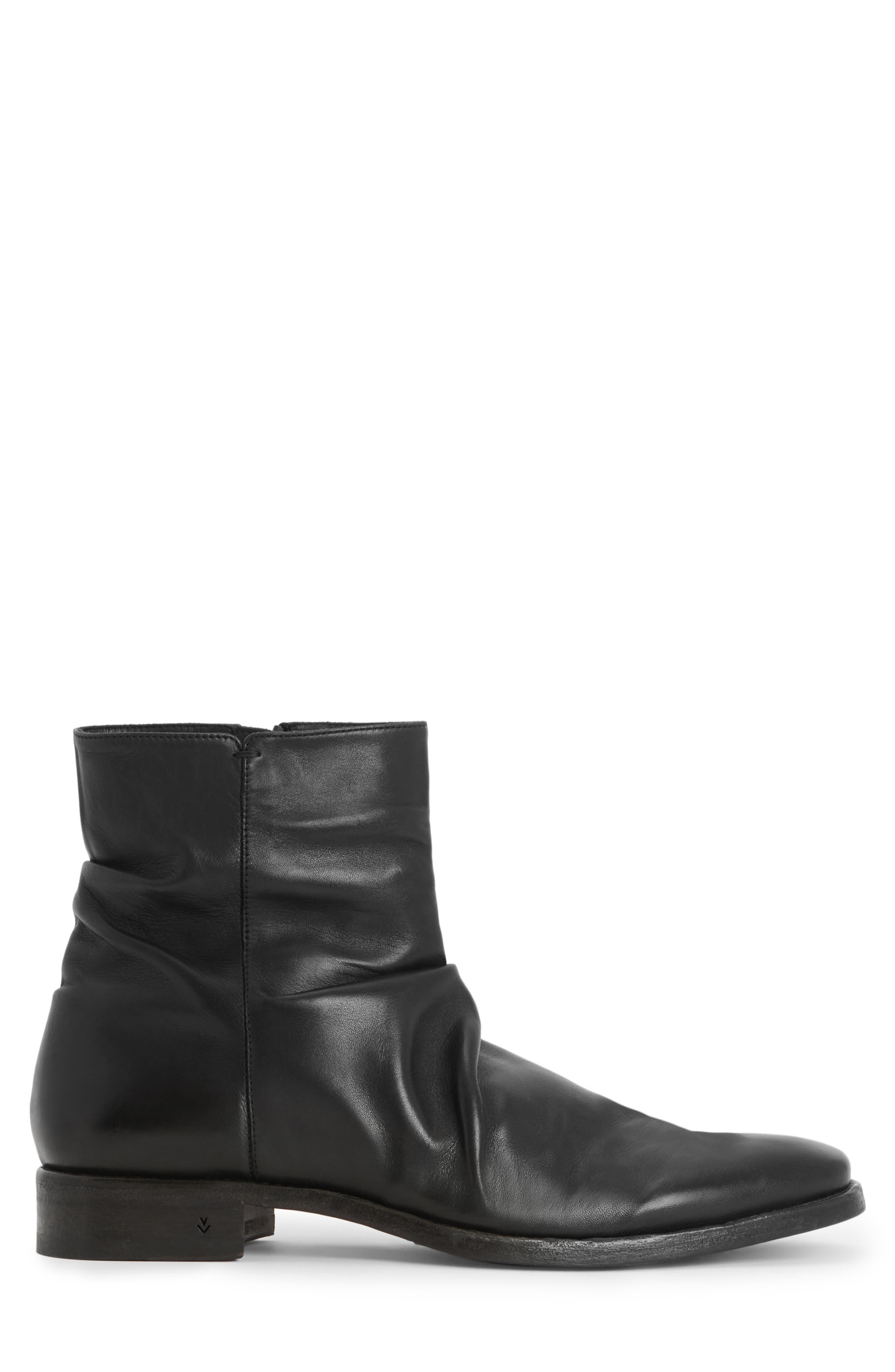 John Varvatos Morrison Sharpei Boot, Alternate, color, Black