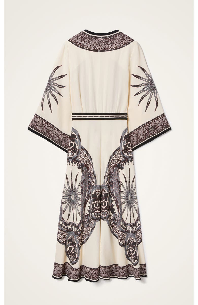 La DoubleJ The Wrap Dress, Alternate, color, Cobra Placée Grey