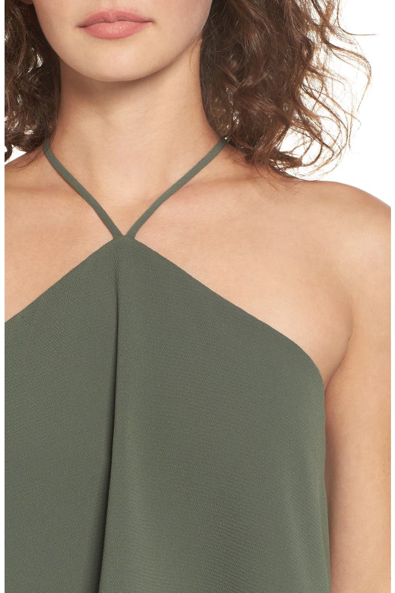 Tiered Halter Top, Alternate, color, THYME