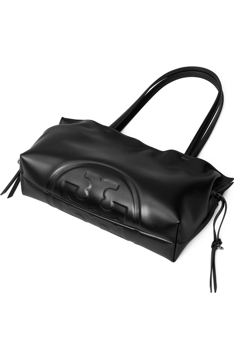 Tory Burch Small Ella Natuura<sup>™</sup> Drawstring Tote, Alternate, color, Black