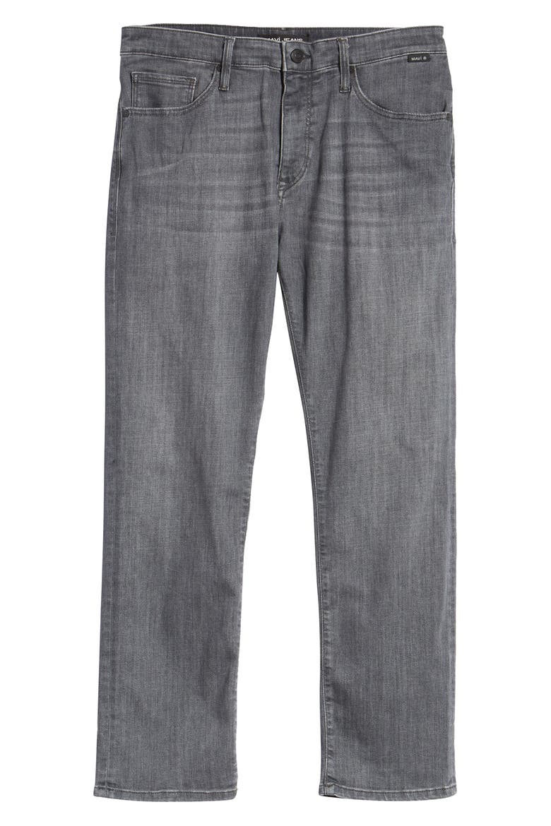 Zach Straight Leg Jeans, Alternate, color, MID GREY SUPERMOVE