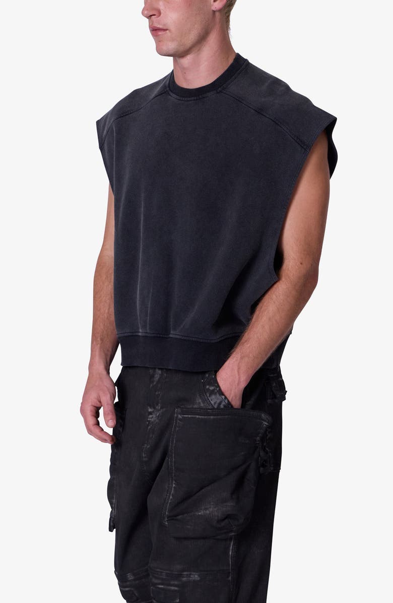 mnml Rag Sleeveless Sweatshirt, Alternate, color,