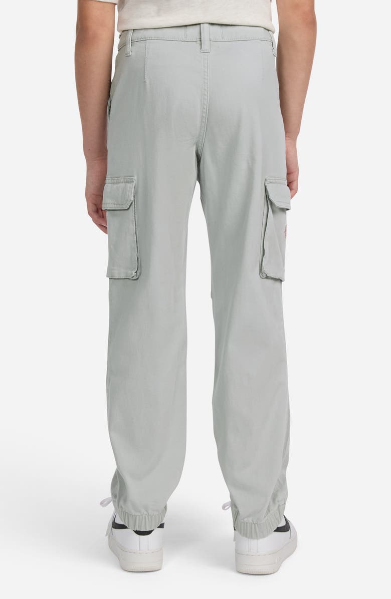 abercrombie kids Kids' Elevated Cargo Joggers, Alternate, color, Aqua Grey