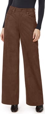 Habitual Wide Leg Suede Pants